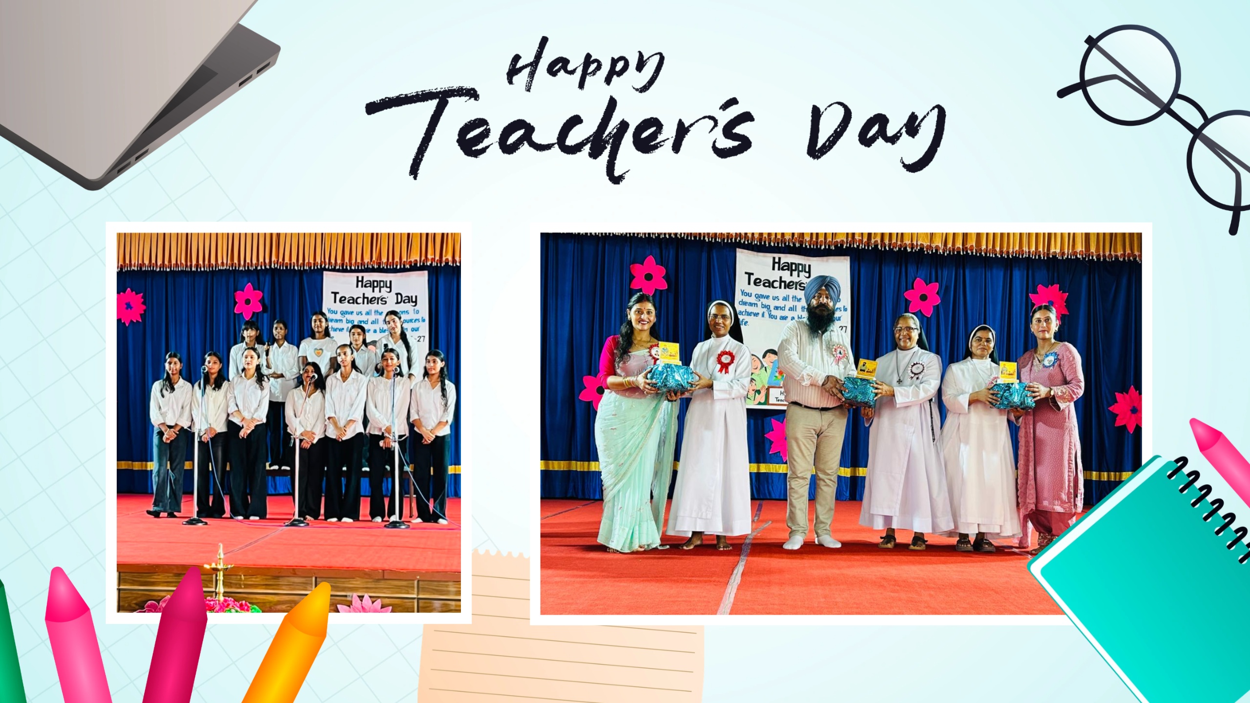 
								TEACHERS' DAY