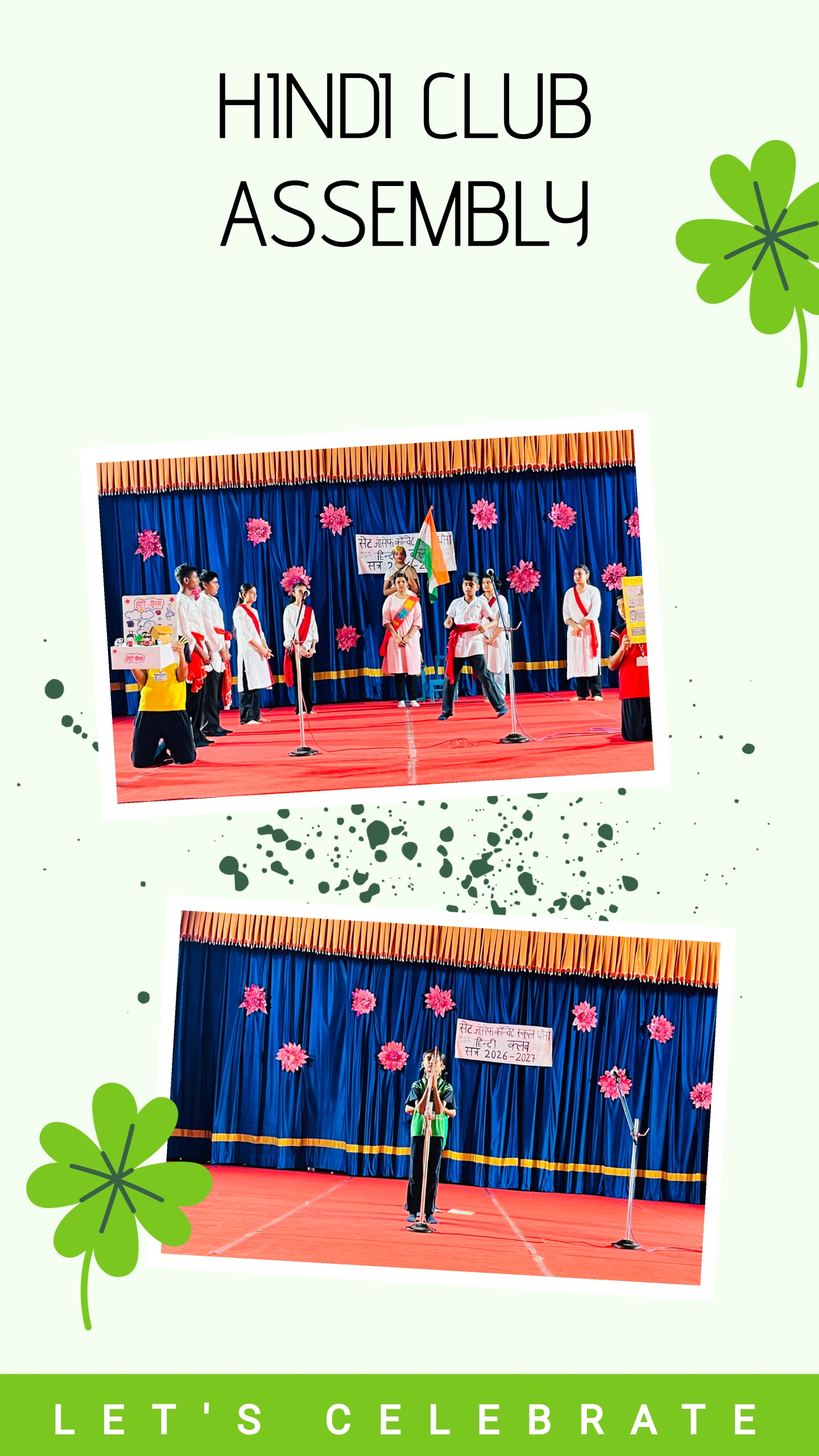 
								HINDI CLUB ASSEMBLY
